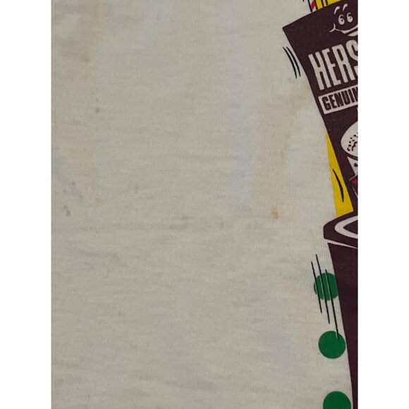 Vintage Hersheys "Now Its Time 4 Chocolate" Graphic T-Shirt XL Fruit Of The Loom - Picture 5 of 10